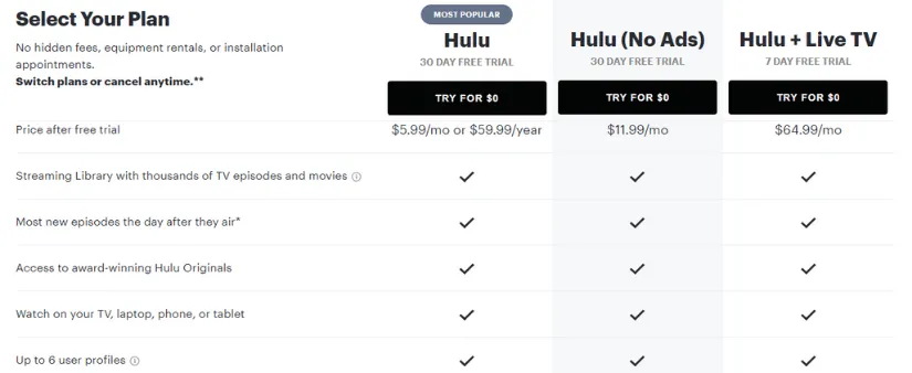 Veja todos os planos do Hulu e saiba como assistir Hulu no Brasil